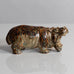 Knud Kyhn for Royal Copenhagen, Denmark, stoneware figure of a hippo M5636