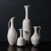Group of stoneware vases with white glaze by Gunnar Nylund for Rörstrand