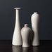 Group of stoneware vases with white glaze by Gunnar Nylund for Rörstrand