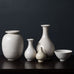 Group of stoneware vases with white glaze by Gunnar Nylund for Rörstrand