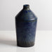 Carl Harry Stålhane for Rörstrand, Sweden, unique stoneware vase with blue glaze M5675