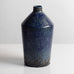 Carl Harry Stålhane for Rörstrand, Sweden, unique stoneware vase with blue glaze M5675