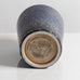 Carl Harry Stålhane for Rörstrand, Sweden, unique stoneware vase with blue glaze M5675
