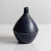 Carl Harry Stålhane for Rörstrand, Sweden, unique stoneware vase with blue glaze M5674