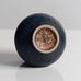 Carl Harry Stålhane for Rörstrand, Sweden, unique stoneware vase with blue glaze M5745