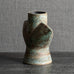 Chris Carter, UK, unique stoneware vase with matte  gray glaze M4325