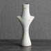 Chris Carter, UK, unique stoneware vase with matte white glaze M4324