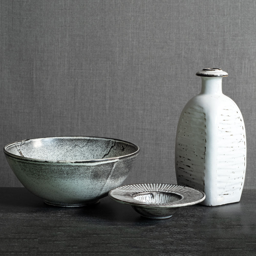 Three vessels by Herman A. Kähler Keramik, Denmark