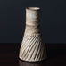 Lucie Rie, UK unique stoneware vase with oatmeal volcanic glaze L3510