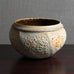 Chris Carter, UK, unique stoneware bowl with volcanic glaze M4318
