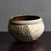 Chris Carter, UK, unique stoneware bowl with volcanic glaze M4318