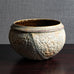 Chris Carter, UK, unique stoneware bowl with volcanic glaze M4318