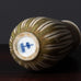 Gerd Bogelund for Royal Copenhagen, Denmark, unique stoneware vase with solfatara glaze K2704