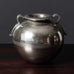 GAB Tenn, Sweden, handled round pewter vase L3272