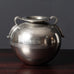 GAB Tenn, Sweden, handled round pewter vase L3272
