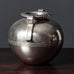 GAB Tenn, Sweden, handled round pewter vase L3272