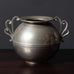 Swedish pewter round art deco vase L3549