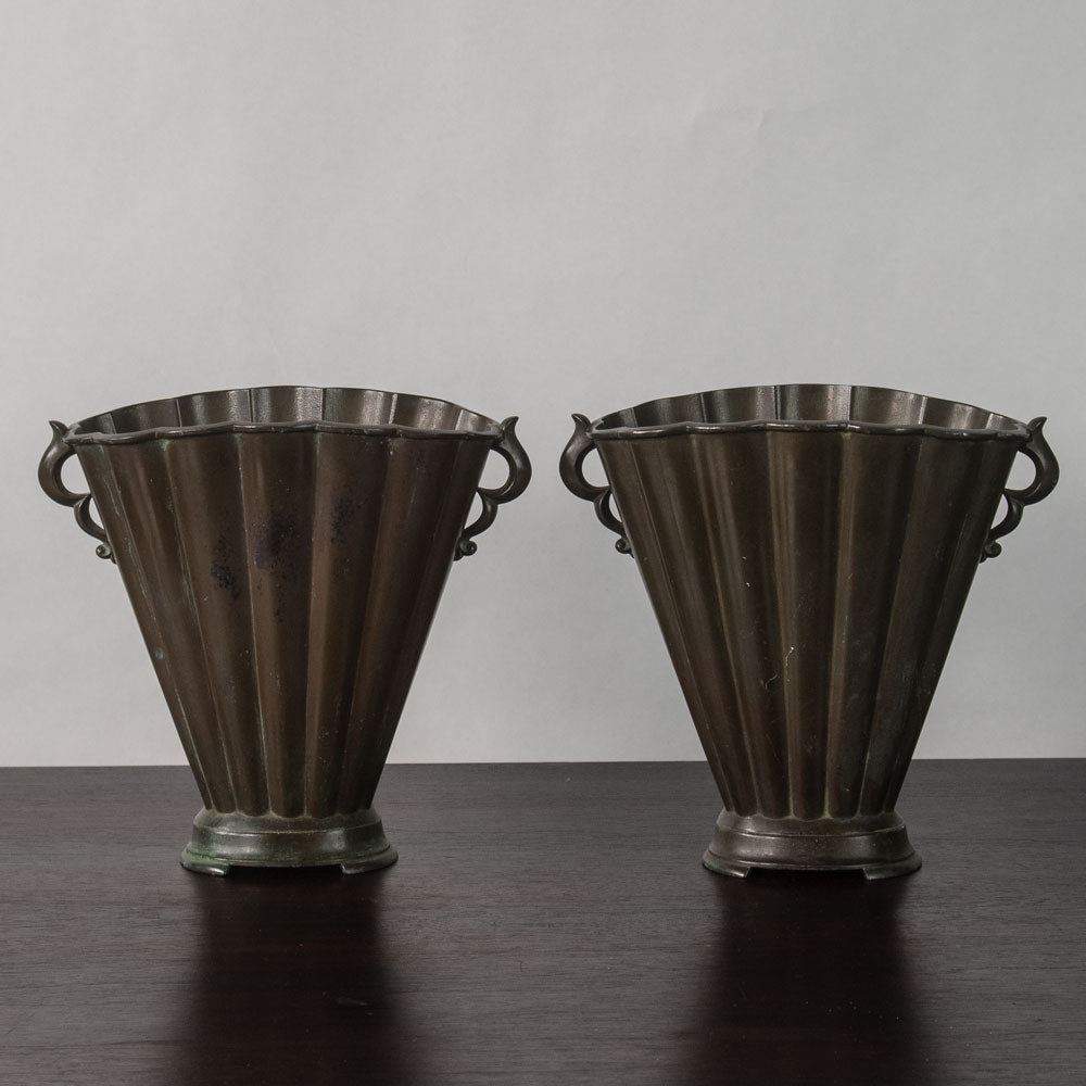 Pair of vases Just Andersen, Denmark