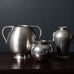 Three art deco pewter vessels by GAB Tenn, Sweden