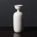 Carl Harry Stålhane for Rörstrand, Sweden, unique stoneware vase with white matte glaze L3090