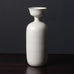 Carl Harry Stålhane for Rörstrand, Sweden, unique stoneware vase with white matte glaze L3090