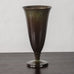 Just Andersen, Denmark, flaring bronze vase, 1930s J1654