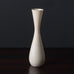 Carl Harry Stålhane for Rörstrand, Sweden, stoneware vase with white haresfur glaze L3540
