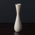 Carl Harry Stålhane for Rörstrand, Sweden, stoneware vase with white haresfur glaze L3540