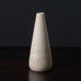 Carl Harry Stålhane for Rörstrand, Sweden, stoneware vase with white haresfur glaze K2621