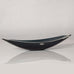 Kaj Franck for Nuutäjarvi-Nottsjö , "Kayak" bowl in blue-gray and clear glass L3603