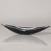 Kaj Franck for Nuutäjarvi-Nottsjö , "Kayak" bowl in blue-gray and clear glass L3603