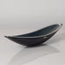 Kaj Franck for Nuutäjarvi-Nottsjö , "Kayak" bowl in blue-gray and clear glass L3603
