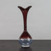 Nils Landberg for Orrefors, Sweden, long necked bud vase J1603