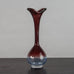 Nils Landberg for Orrefors, Sweden, long necked bud vase J1603