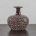 Stig LIndberg for Gustavsberg, Sweden,  vase with red glaze and pattern in relief K2000