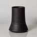Ursula Scheid, Germany, unique stoneware vase with dark brown glaze K2863
