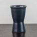 Erich and Ingrid Triller for Tobo stoneware vase with blue glaze J1708