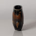 Gerald Weigel, own studio, Germany, Stoneware vase with tenmoku glaze K2800