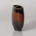 Gerald Weigel, own studio, Germany, Stoneware vase with tenmoku glaze K2800