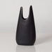 Gunnar Nylund for Rorstrand, black Caolina vase H1154
