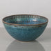 Group of vessels with turquoise glaze by Stig Lindberg for Gustavsberg, Sweden