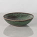 Stig Lindberg for Gustavsberg, Sweden,small bowl with matte green glaze J1605