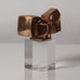 José Luis Sánchez, Spain, bronze sculpture on acrylic base L3622