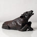 Elisabeth Nickles, US, bronze water buffalo sculpture EN1005