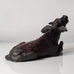 Elisabeth Nickles, US, bronze water buffalo sculpture EN1005