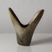 Carl Harry Stålhane for Rorstrand stoneware vase with light brown crystalline glaze L3499