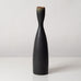 Carl Harry Stålhane for Rörstrand, Sweden, unique stoneware vase with matte dark brown glaze L3405
