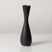 Group of six dark brown vases by Carl Harry Stålhane for Rörstrand, Sweden