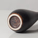 Carl Harry Stålhane for Rörstrand, Sweden, stoneware vase with dark brown haresfur glaze L3477
