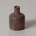 Carl Harry Stålhane for Rörstand, Sweden, miniature vase with matte brown glaze J1456